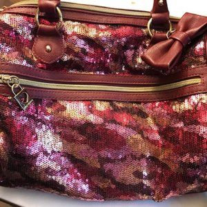 Betsey Johnson Sequins, Crossbody or shoulder bag